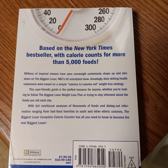 Biggest Looser Complete Calorie Counter NWT - Picture 2 of 2